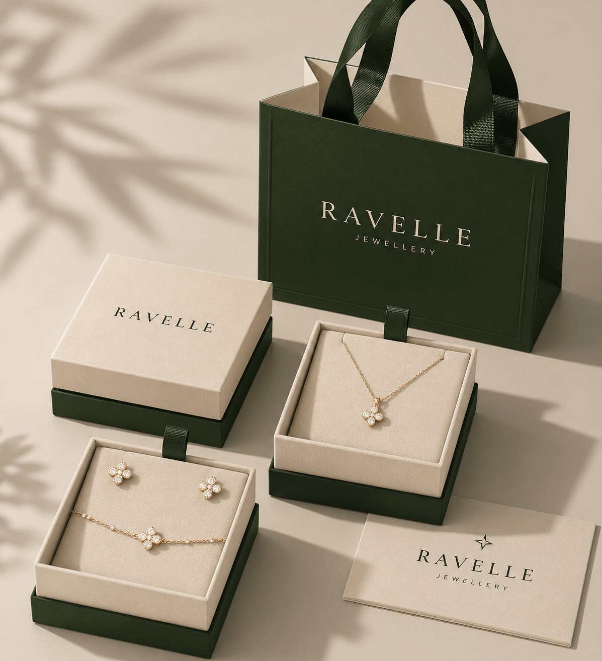 Luxury jewellery box packaging mockup featuring premium branding and elegant presentation.
